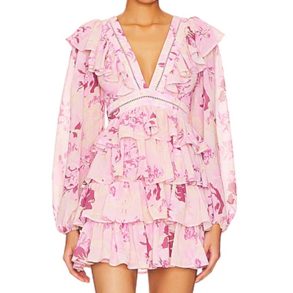 Tularosa Maisey Mini Dress in Pink